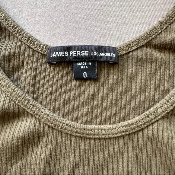 James Perse RIBBED DAILY TANK - Picture 2 of 6